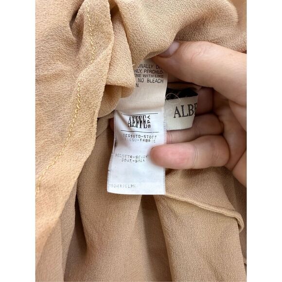 Vintage Alberta Ferretti Sheer Silk Dress Made in Italy - Picture 8 of 10